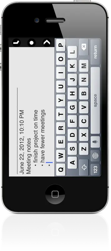 Eine Note Screenshot